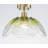 1 - Light Glass Semi - Flush Mount Ceiling Light