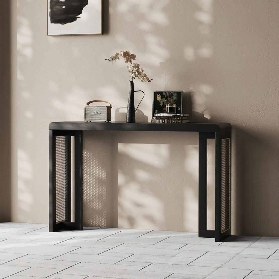 Hokku Designs Modern Minimalist Console Table | Wayfair