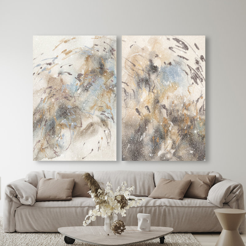 Mindfulness Set Set by Oliver Gal, 48"H x 32"W, Gallery Wrapped