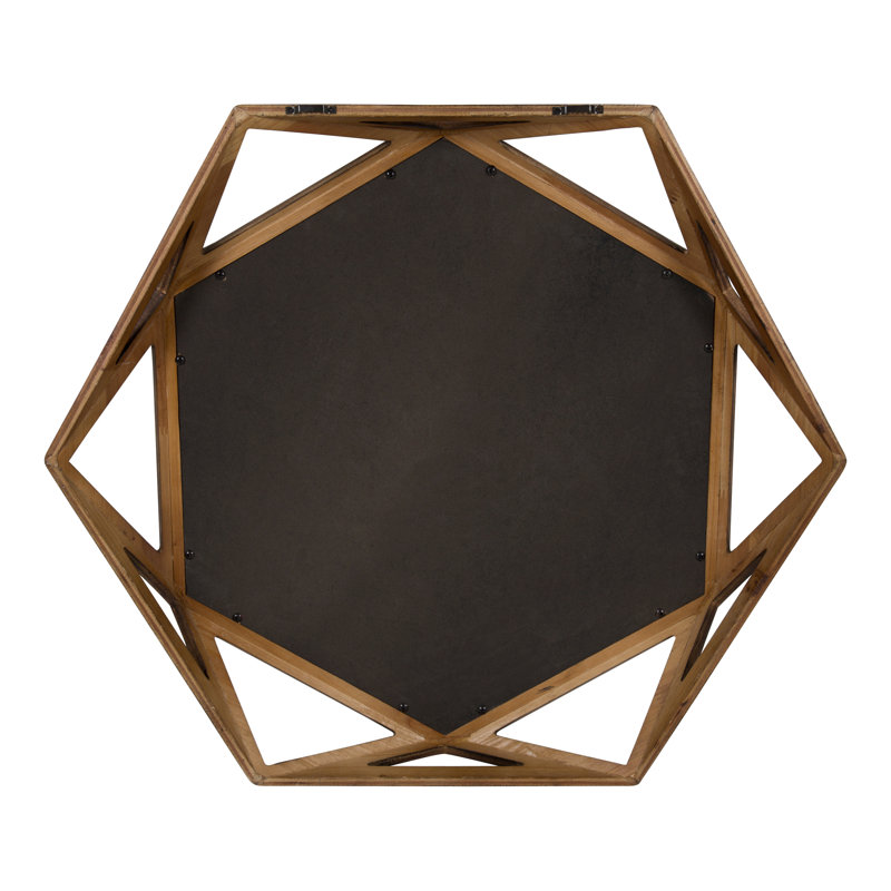 Miroir d'appoint Julian, Brun rustique