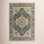 Crawford Dark Blue Gray Outdoor Oriental Rug