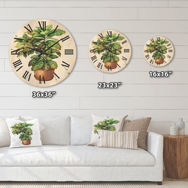 Horloge murale Croton, Grand