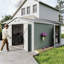 Large Sheds With Storage, Metal 10x12 Modern Backyard Garden Shed