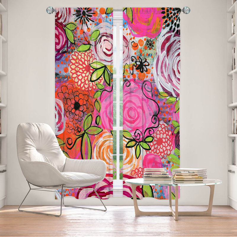 Room Darkening Curtain Pair, 20" W x 52" L