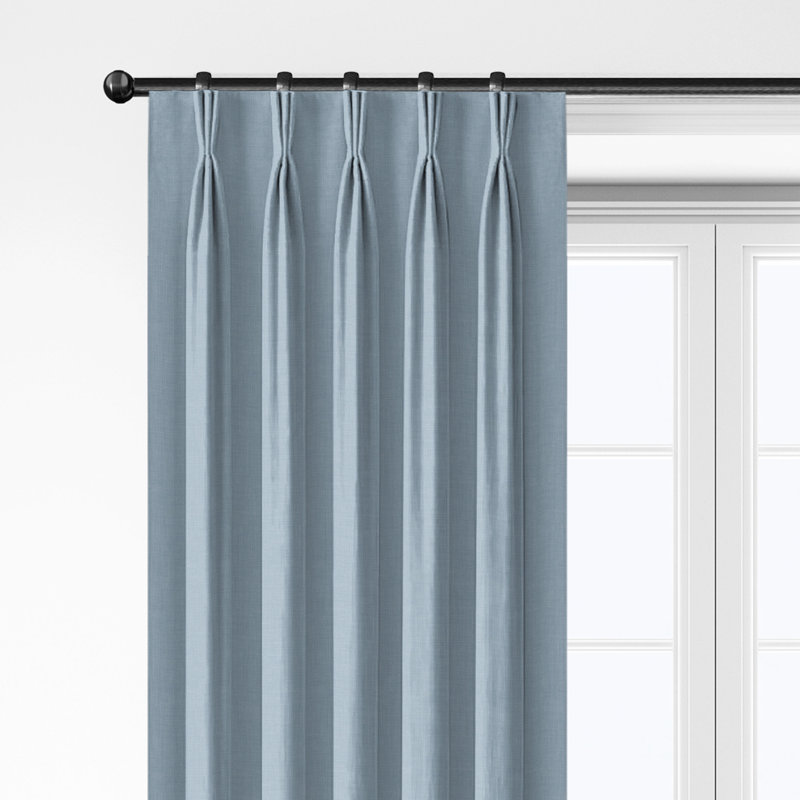Ensemble de 2 rideaux en coton Shay, L 20 po x L 36 po