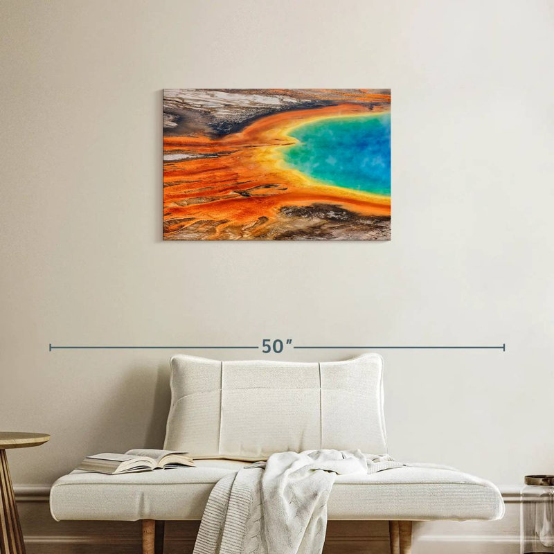 Alvord Wyoming, parc national de Yellowstone, H 20 po x l 30 po