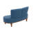 Upholstered Bench With Wooden Legs-1657012349