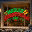 Grandes décorations de Noël d'extérieur 60 pouces «Merry Christmas» avec lumières DEL-506265288