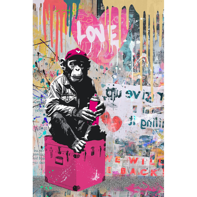 "Everyday Life", reproduction sur toile tendue, H 30 po x l 20 po
