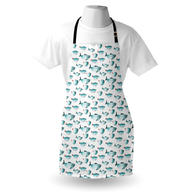 No Pattern Bib Apron