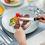 48 Pcs Silverware Set with Steak Knives Service for 8,Stainless Steel Flatware Set,Mirror Polished Cutlery Utensil Set,Home Kitchen Eating Tableware Set,Include Fork Knife Spoon,Dishwasher Safe