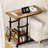 Height Adjustable C Table with USB Port and Wheels-468942317