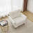 Corvo Faux Leather Armchair-1931408127