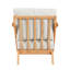 Chaise d'appoint Mid-Century de style moderne 1pc-1521390176