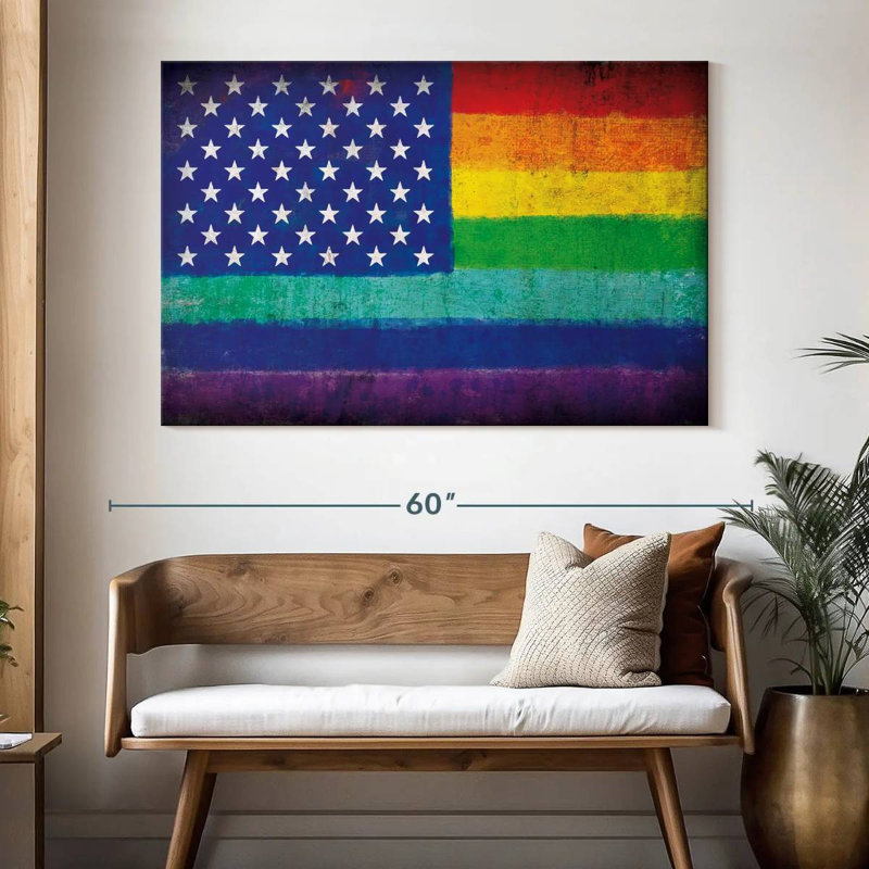 Borges American Pride Flag, 34" H x 51" W