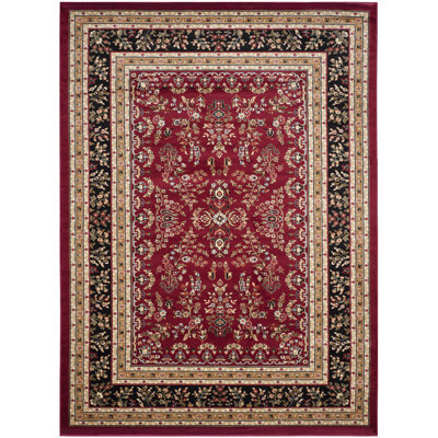 Lyndhurst Oriental Area Rug In Red / Black