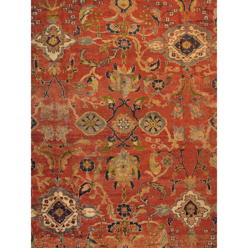Antique One-of-a-Kind 12'2" X 15'4" Area Rug