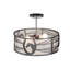 Rustic Lodge 2 - Light Semi Flush Mount