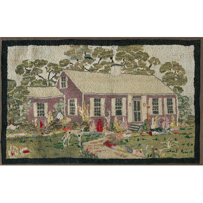 Tapis rétro American Vintage American Multicolor 1950s Multicolor