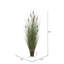 Herbe droite artificielle et quenouilles-73282466