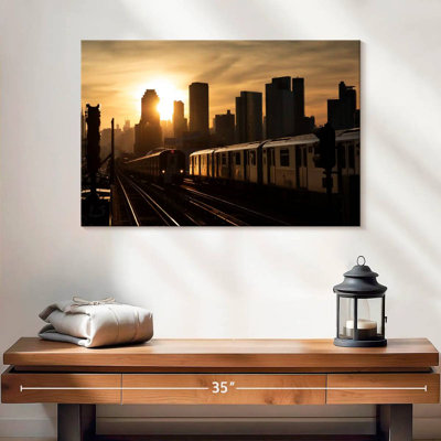 Coucher de soleil Sirci NYC Subway