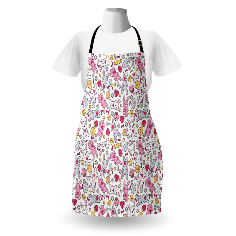 No Pattern Bib Apron