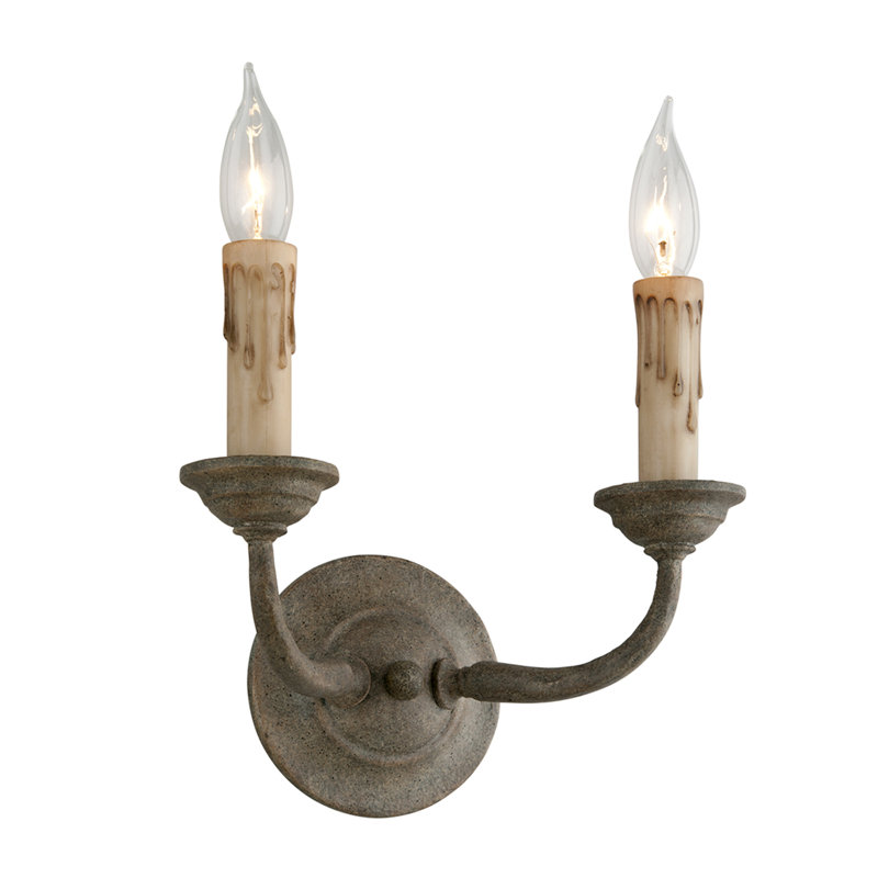 Cyrano Iron Candle Wall Light