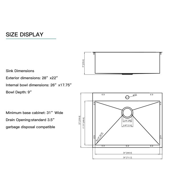 Product Dimensions