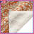 Orange Paisley Pattern Blankets-130504533