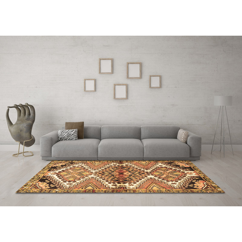 Mashud Performance Oriental Indoor Rug, Round 3'