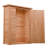 Cedar Wooden Heavy Duty Lean-To Storage Shed With Single Door