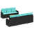 Coussin bleu / cadre noir est en rupture de stock
