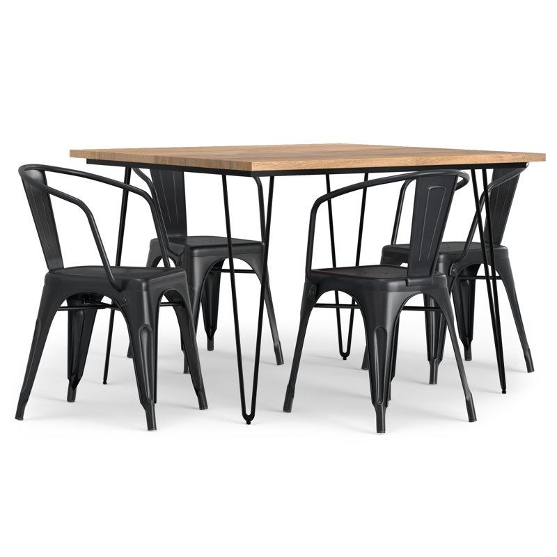 Ensemble de salle à manger Larkin, H 29,50 po x l 42 po x L 42 po, 5