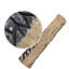 Grand ensemble de bûches empilables en bois 10 pièces, ensemble de bûches décoratives en céramique pour l'intérieur et l'extérieur