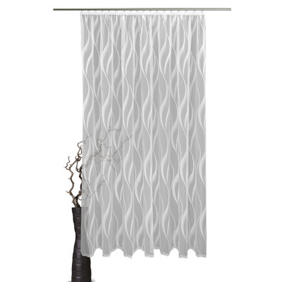 Hamza Semi Sheer Curtain