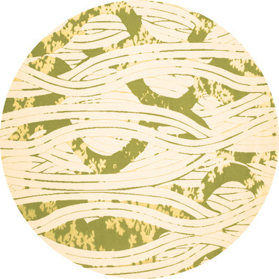 Washable Abstract Indoor Rug