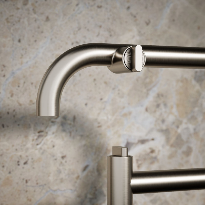 Components Deck-Mount Pot Filler, Vibrant Stainless