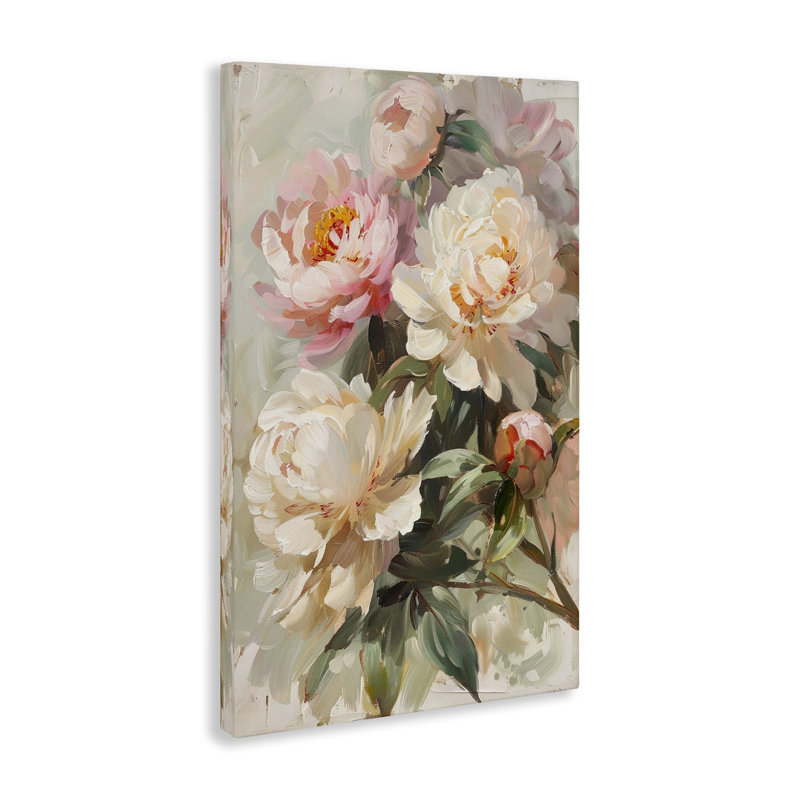  Art mural sur toile Spring Spring Peony par LSR Design Studio, H 24 po x l 16 po