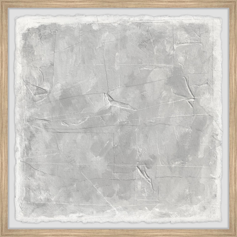 Wet Cement par Parvez Taj - reproduction de cadre photo, H 32 po x l 32 po x P 1,5 po