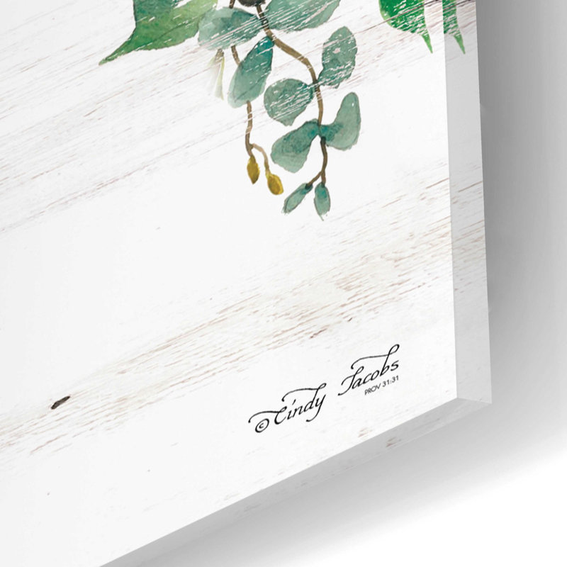 «It is Well With My Soul 2» par Cindy Jacobs, art mural en verre acrylique, H 12 po x l 16 po x P 0,13 po