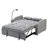 Modern Velvet Loveseat Futon Sofa Couch W/Pullout Bed,Small Love Seat Lounge Sofa With Adjustable Reclining Backrest,Toss Pillows, Pockets,Furniture For Living Room,3 In 1 Convertible Sleeper Sofa Bed-1328971325
