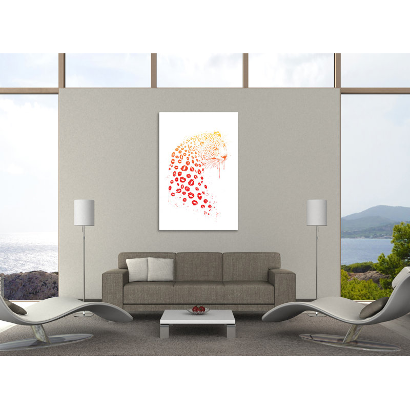« tchantches », impression sur toile tendue, H 42 po x l 28 po x P 1,5 po, Toile tendue, Pas de tapis