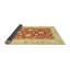 Tapis décoratif multicolore à motif abstrait-629860510