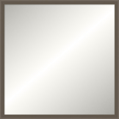 Taupe Ridgeline Mirror