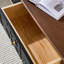 Table basse en bois massif de style rétro