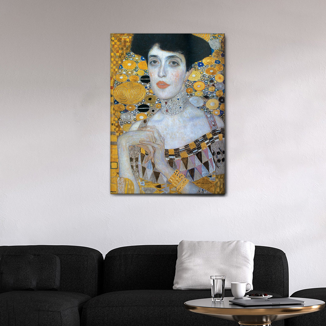 Leinwandbild Featured Adele Bloch-Bauer von Gustav Klimt