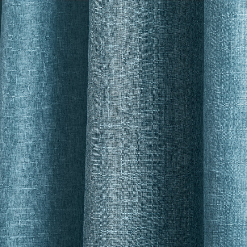 Paire de rideaux 100% occultant Meena, Bleu
