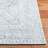 Panola Hand Loomed Wool/Viscose Oriental Rug in Gray/Light Blue-763731194