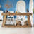Two-Tier Side Table,Unique Entryway Table,Functional Console Table