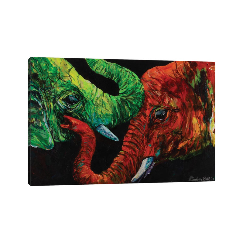 Lime and Sriracha 1 Piece Wrapped Canvas Painting, 20.32 cm H x 30.48 cm W